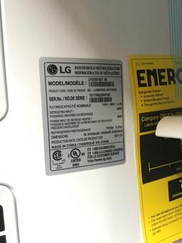 LG LFX25974ST French Door Bottom-Freezer Refrigerator***PLUGGED IN AND GETS COLD***