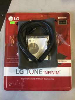 LG ELECTRONICS Tone Infinim HBS-912 Bluetooth Headset (Black)