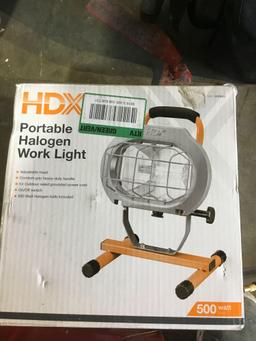 HDX Portable Halogen Work Lights