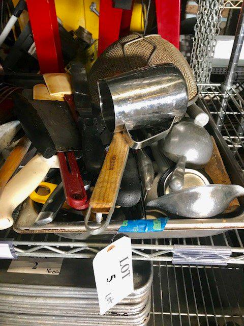 Assorted Kitchen Utensils & Tools