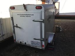 2006 Pace Journey 4ft x 6ft Cargo Trailer