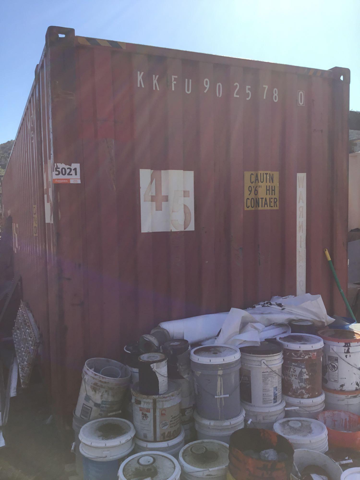 45ft. K-Line Shipping Container