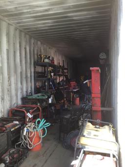 40ft. Shipping Container w/6ft. Side Roll Up Door