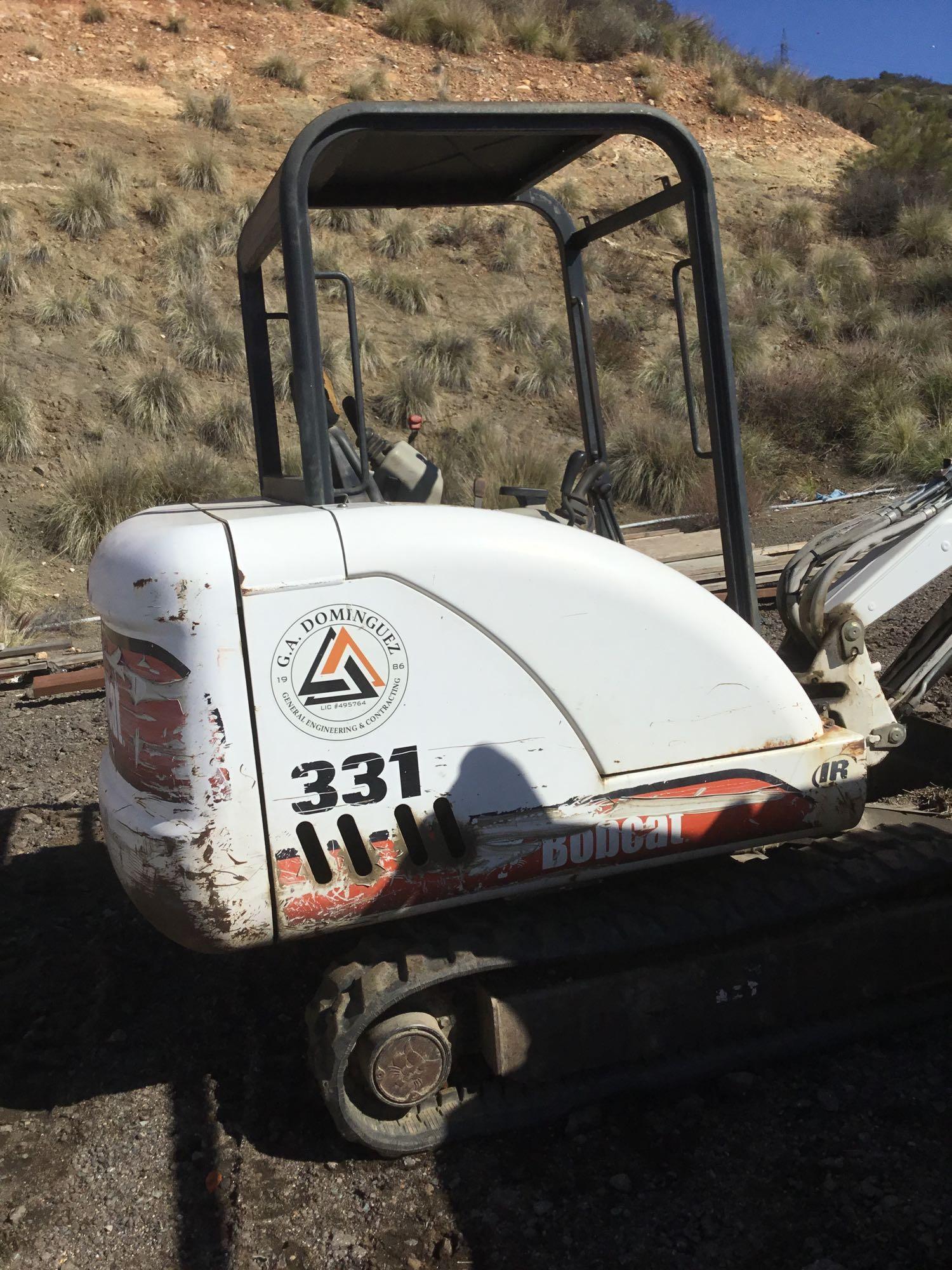 Bobcat 331G Mini Excavator