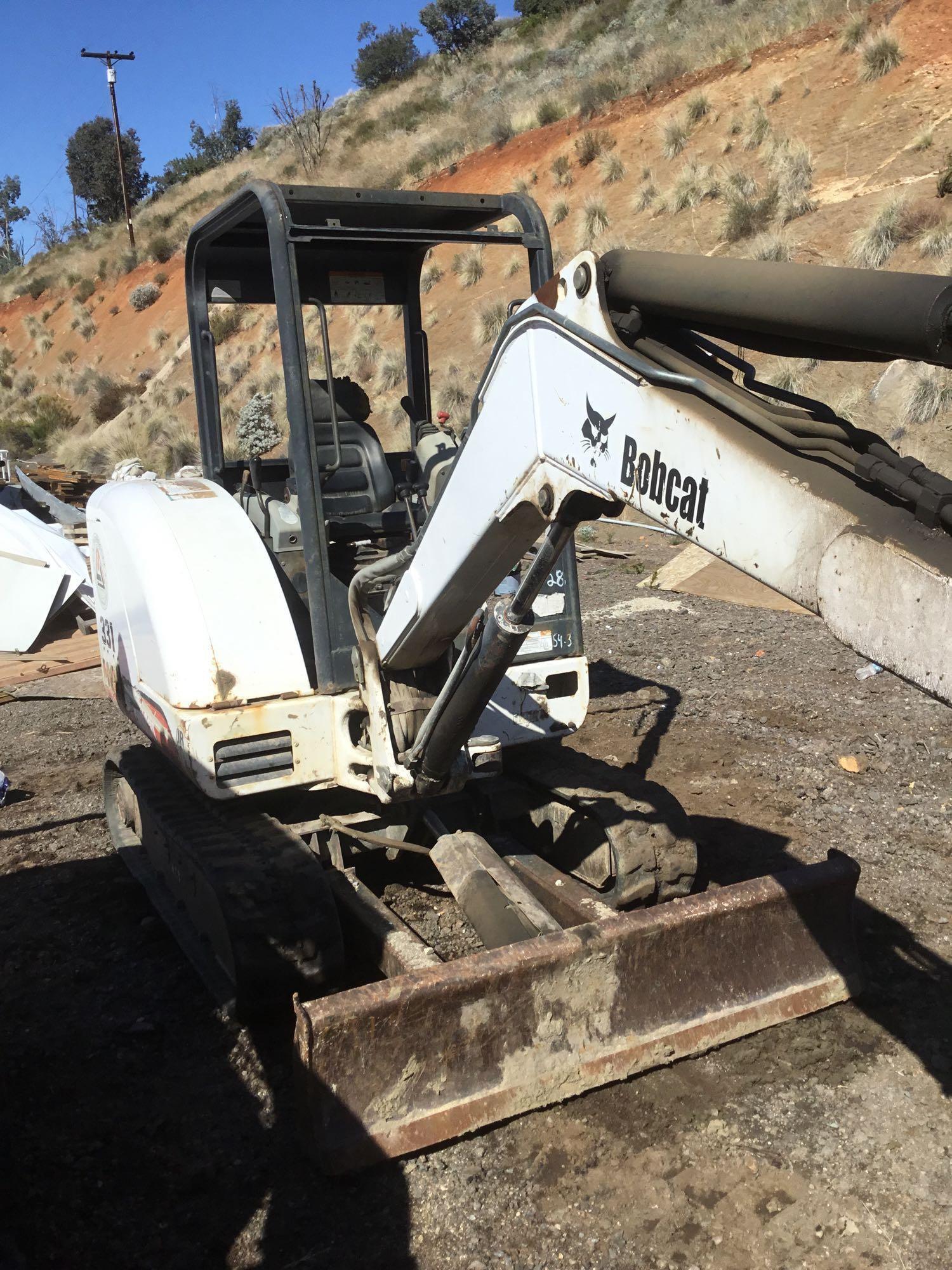 Bobcat 331G Mini Excavator