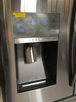 Samsung 22 cu. ft. Counter Depth 4-Door French Door Food Showcase Refrigerator