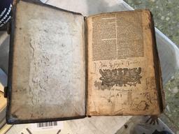 First Complete King James Bible Printed in Scotland Dated 1633