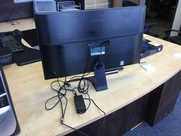 Lot of Samsung 28in. UHD Color Display Monitor w/Remote and Asus Computer Tower