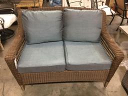 Hampton Bay Outdoor Wicker Loveseat