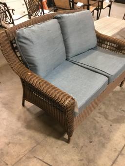 Hampton Bay Outdoor Wicker Loveseat