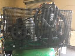 Green Speedaire Stationary air Compressor