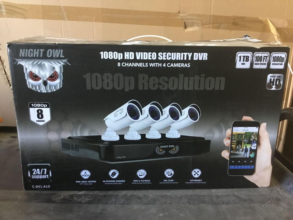 Night Owl 1080p HD Video Security DVR