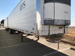 1996 UTILITY 2000R Refrigerated Trailer With Working CARRIER Refrigeration Unit