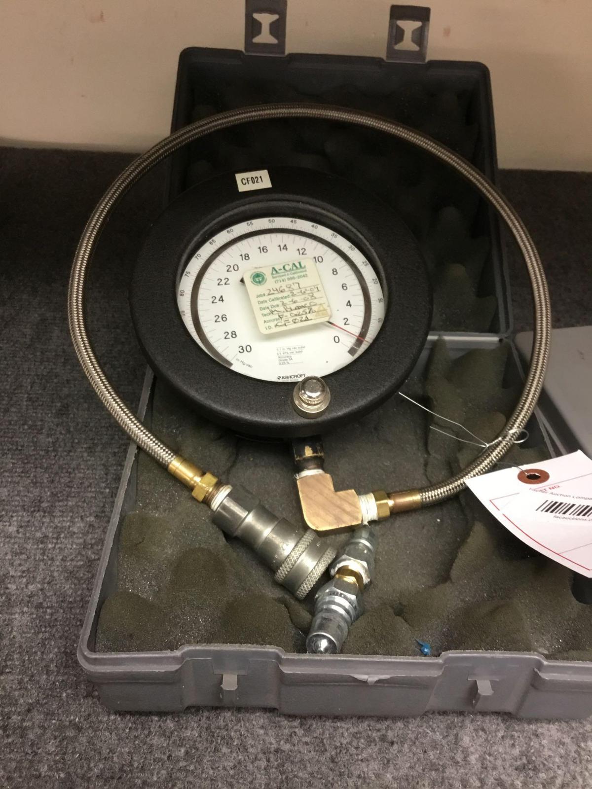 Ashcroft Temp Compensated Test Gauge Grade 3A