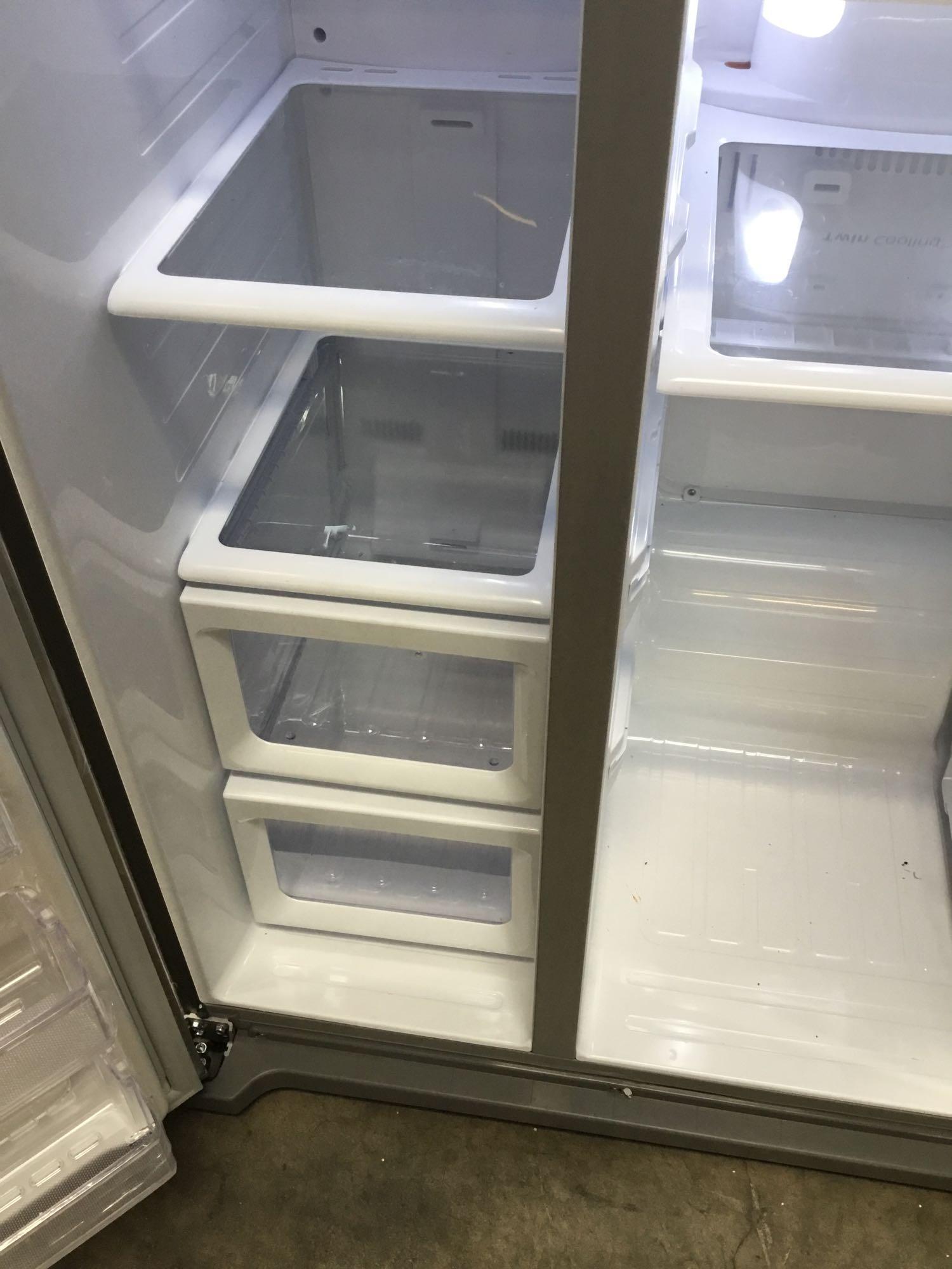 Samsung Stainless Steel 24.7 cu. ft. Side by Side Refrigerator