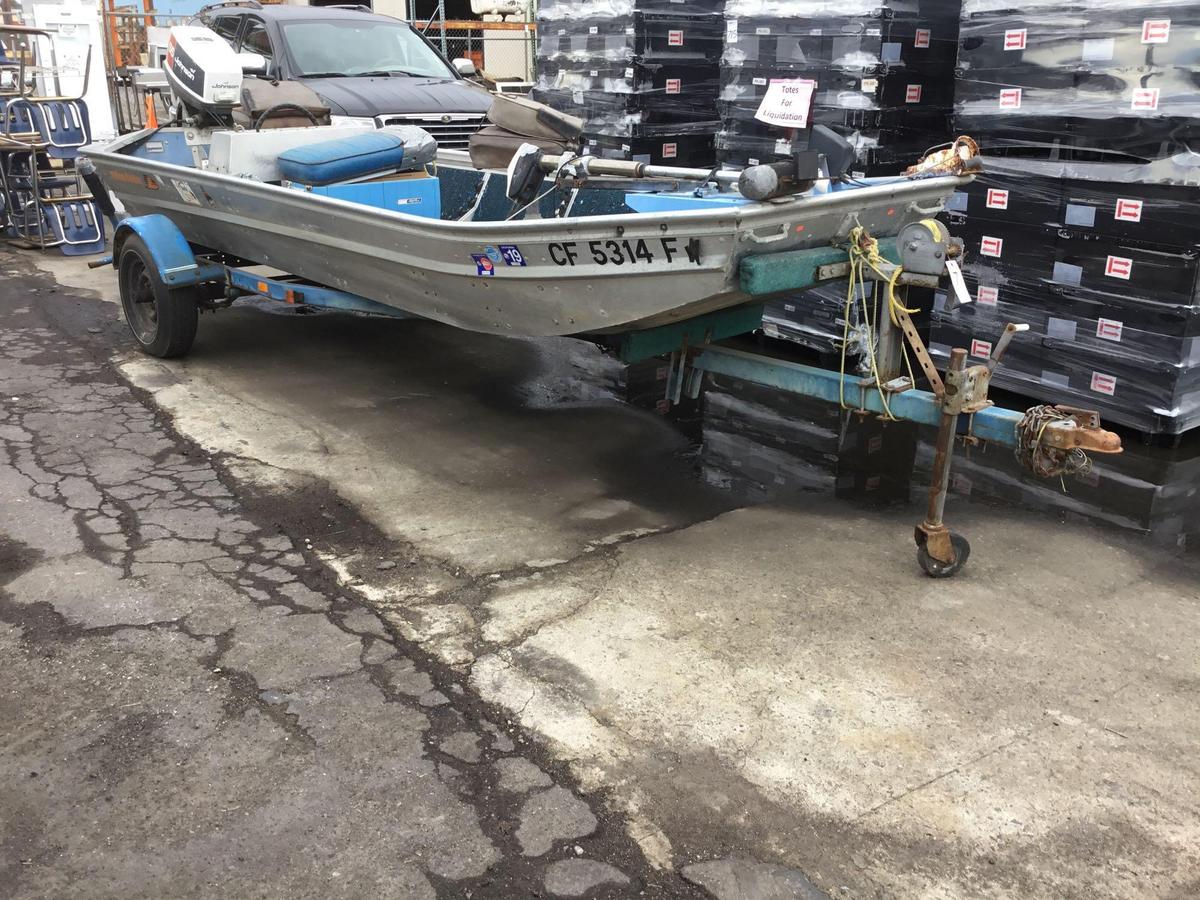 15 ft. Fisher Marine Water Strider