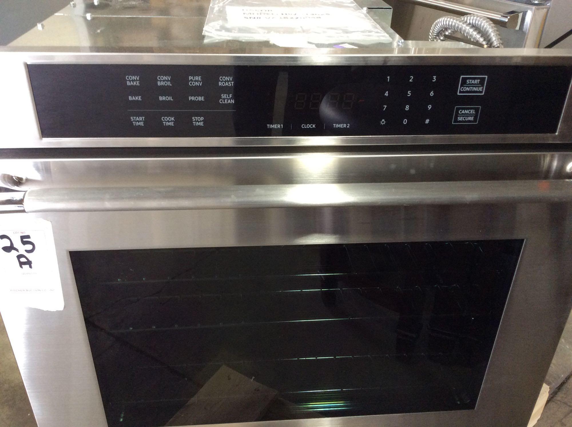 Decor Heritage 30 in. Single Wall Oven in Stainless Steel