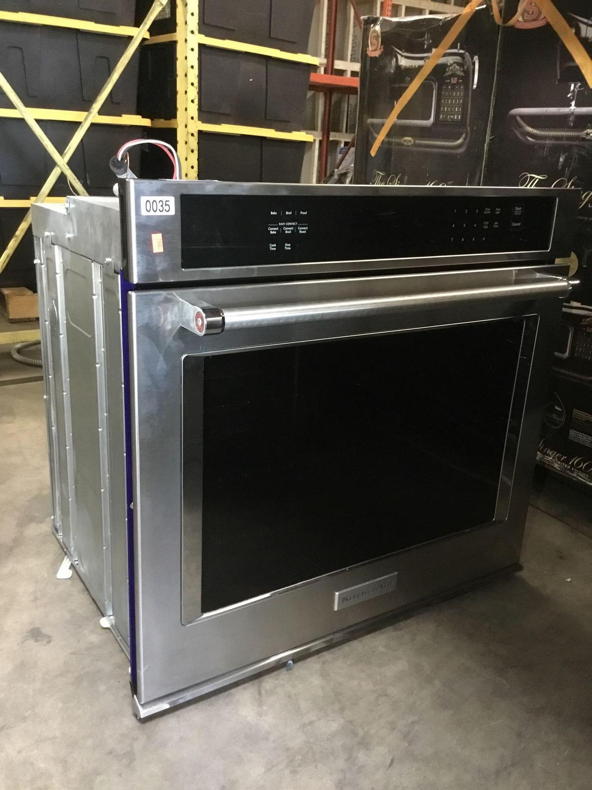 KitchenAid 30" Stainless Steel Electric Wall Oven