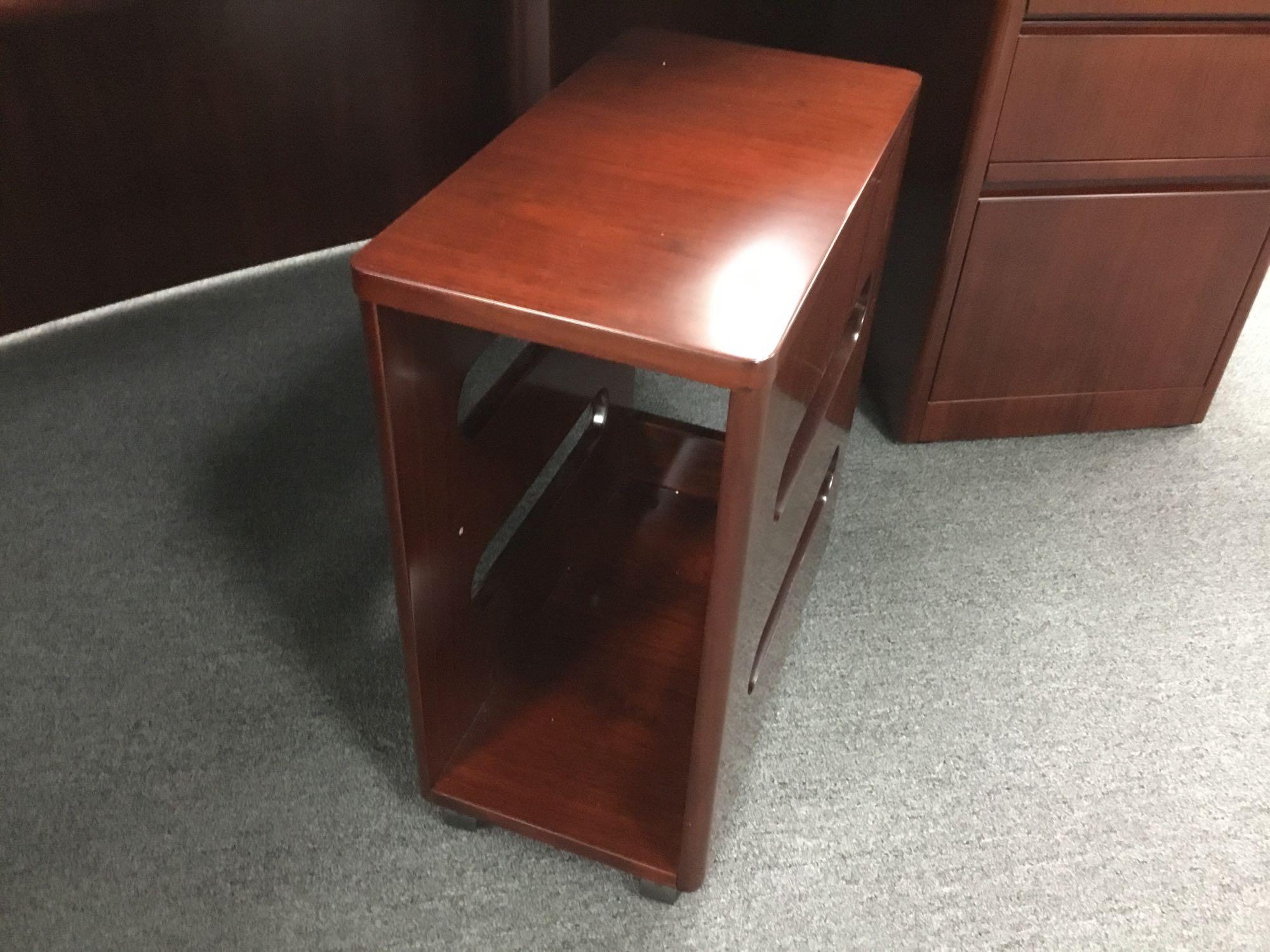 9ft. 6in. Chicago Classic Desk, Mountain View Mid-Back Chair and CPU Cabinet