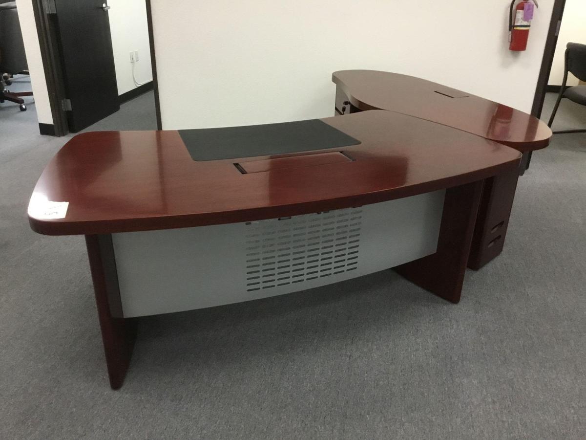 62in. San Francisco Desk w/ Side Return Wing