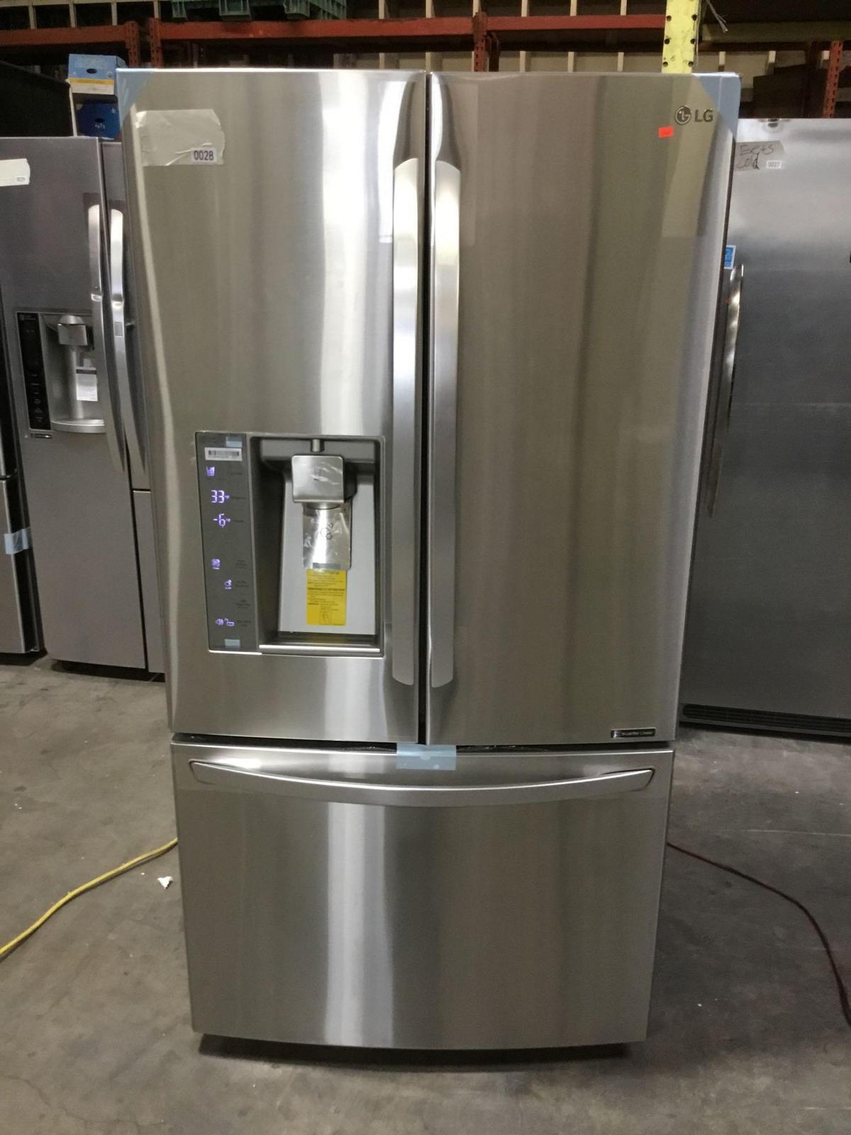 LG Counter-Depth French Door Refrigerator (Stainless Steel) ***NEW NEVER USED***