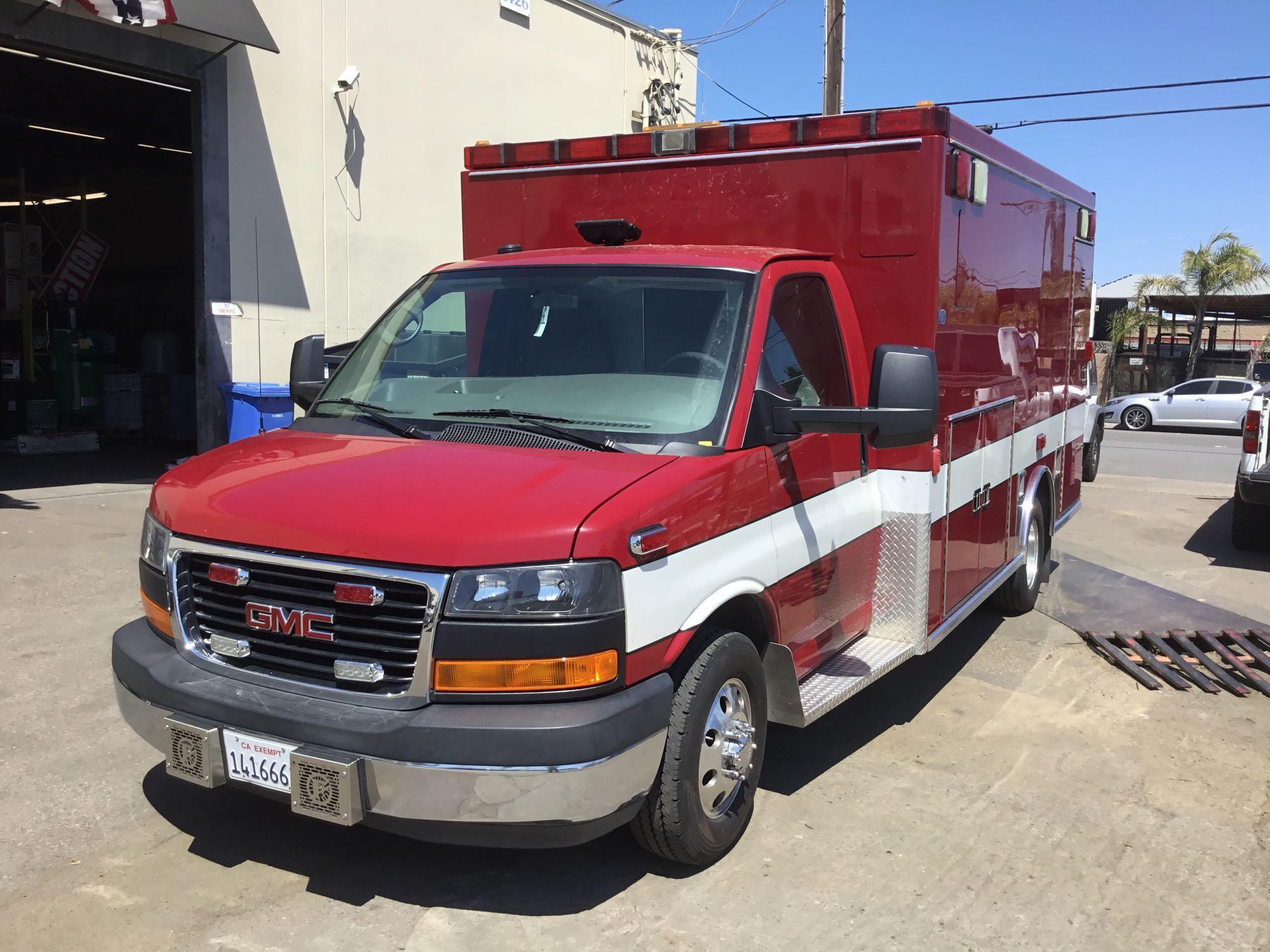 2014 GMC Savana with Northstar Ambulance Package