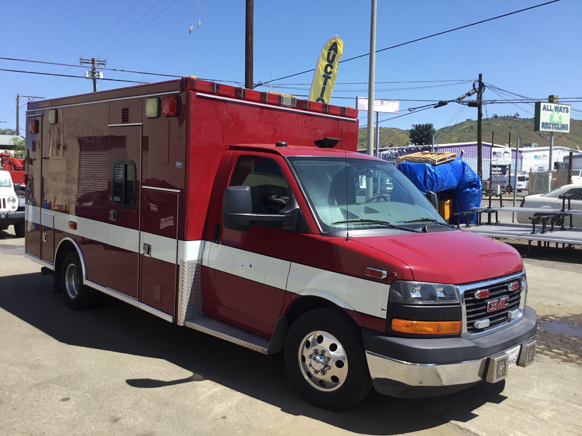 2014 GMC Savana with Northstar Ambulance Package