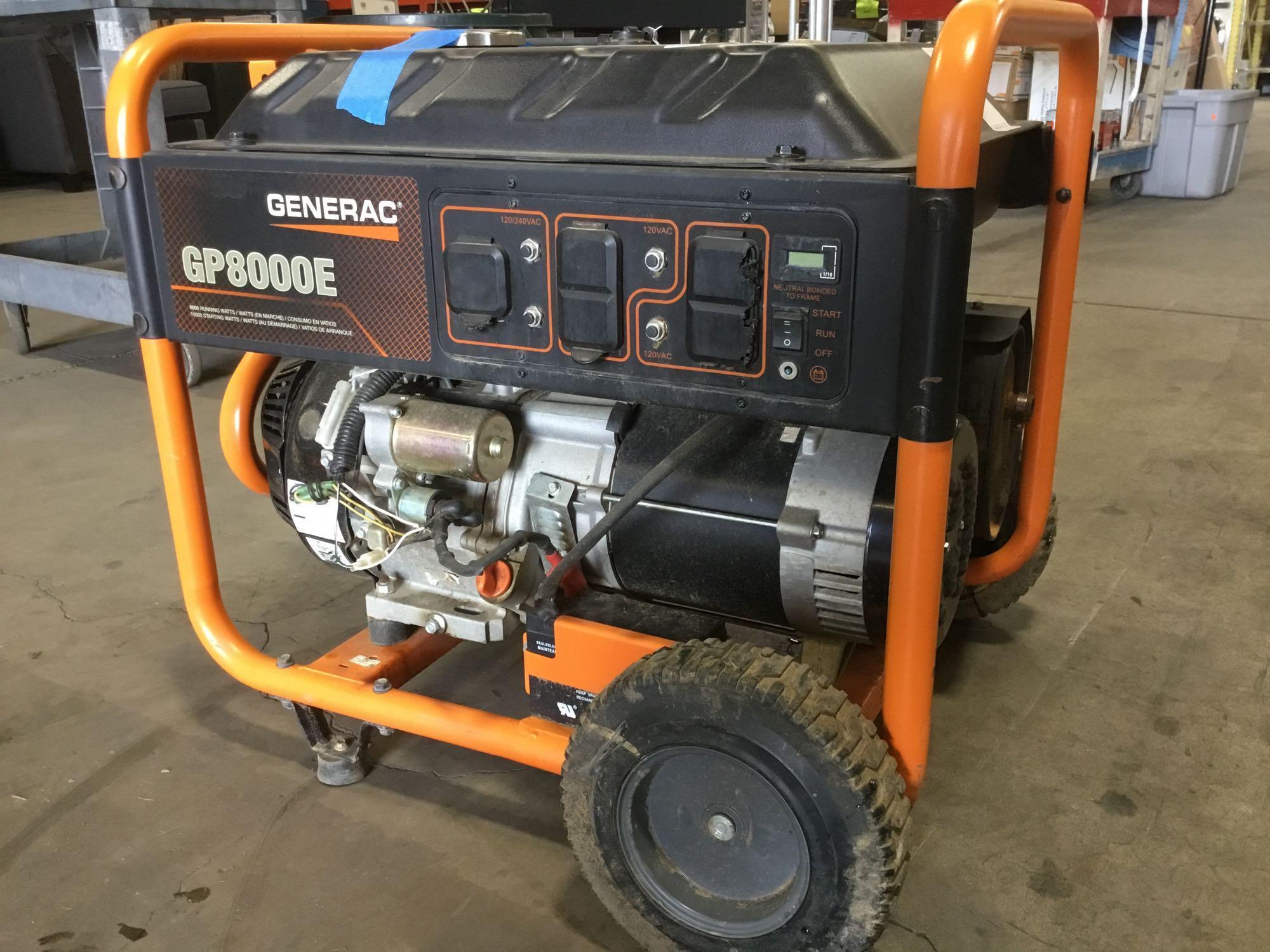 Generac 8000 WATT Generator