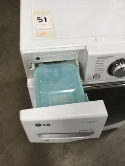 LG Front Load Steam Feature Gas Dryer ***TURNS ON NOT FULLY TESTED***