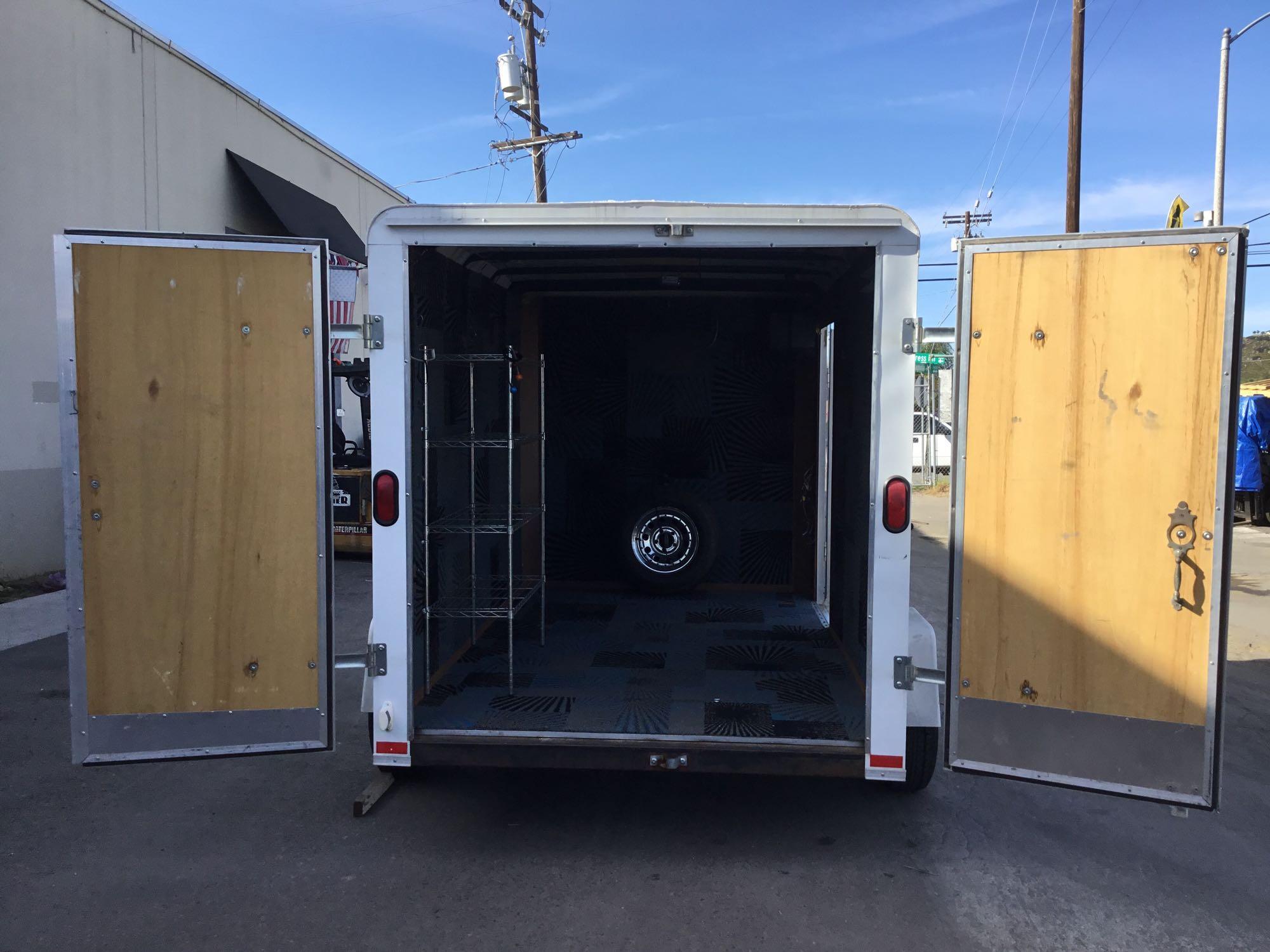 2003 Explorer 10ft Enclosed Trailer with 2000lbs GVW