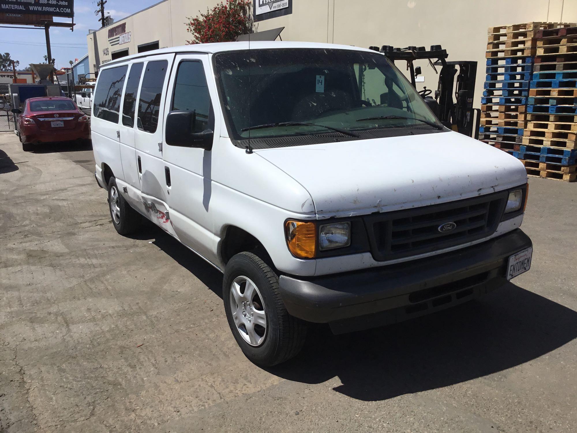 2007 Ford Econoline Wagon ***FOR DEALER OR EXPORT ONLY***