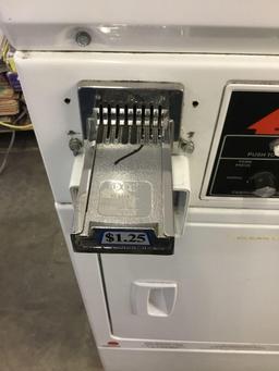 Speed Queen Commercial Double Stacked Coin Operated Gas Dryers ***TURNS ON NOT FULLY TESTED***NO