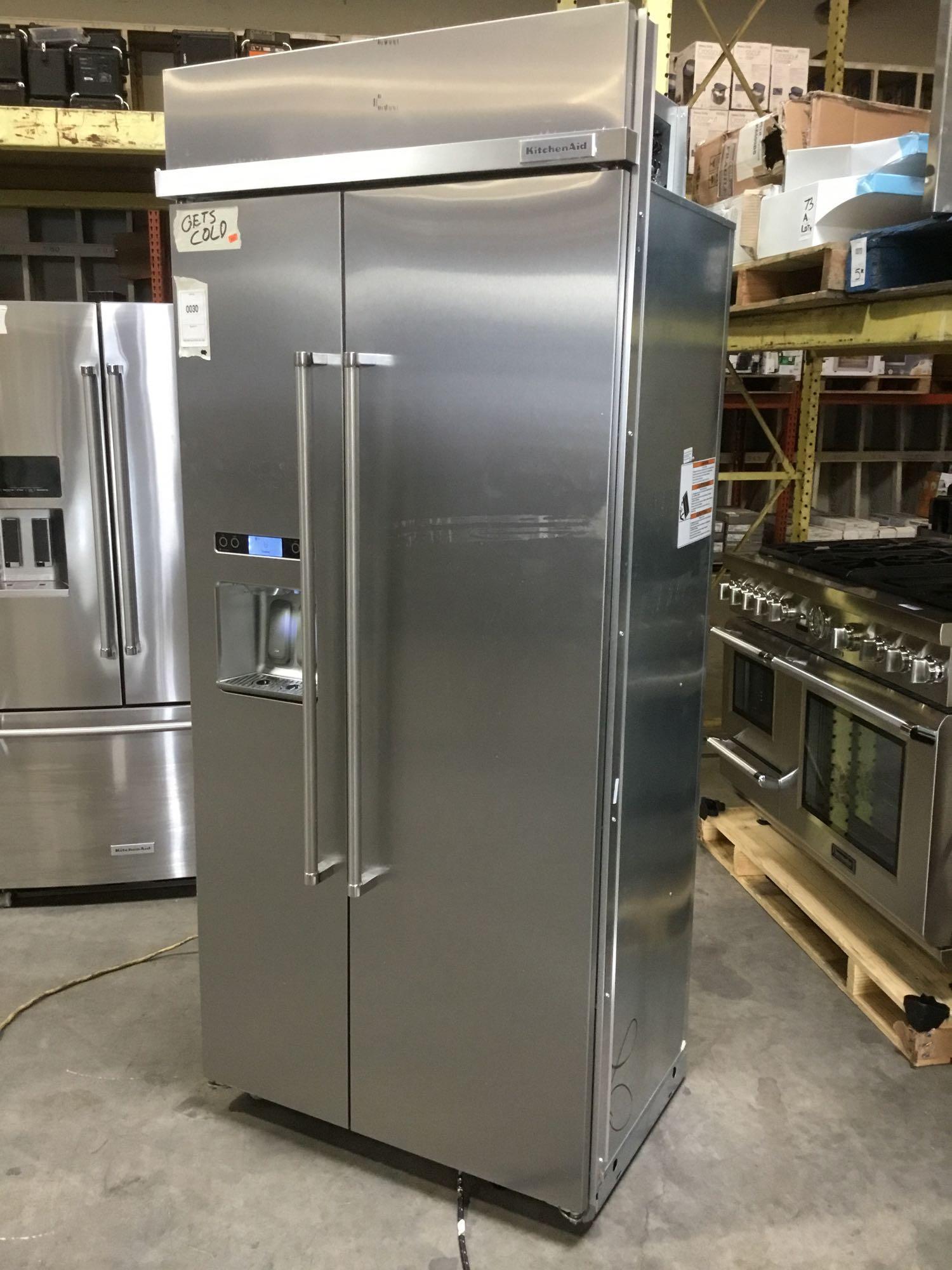 Kitchenaid 20.8 cu. ft. Side by Side Refrigerator ***GETS COLD***