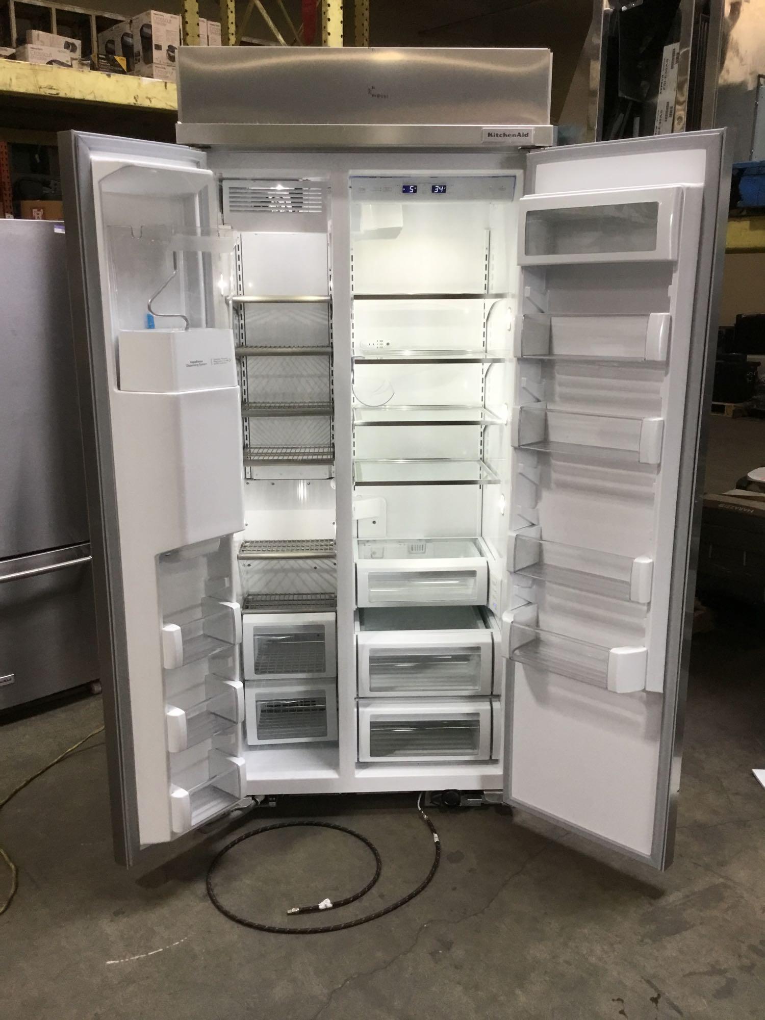 Kitchenaid 20.8 cu. ft. Side by Side Refrigerator ***GETS COLD***