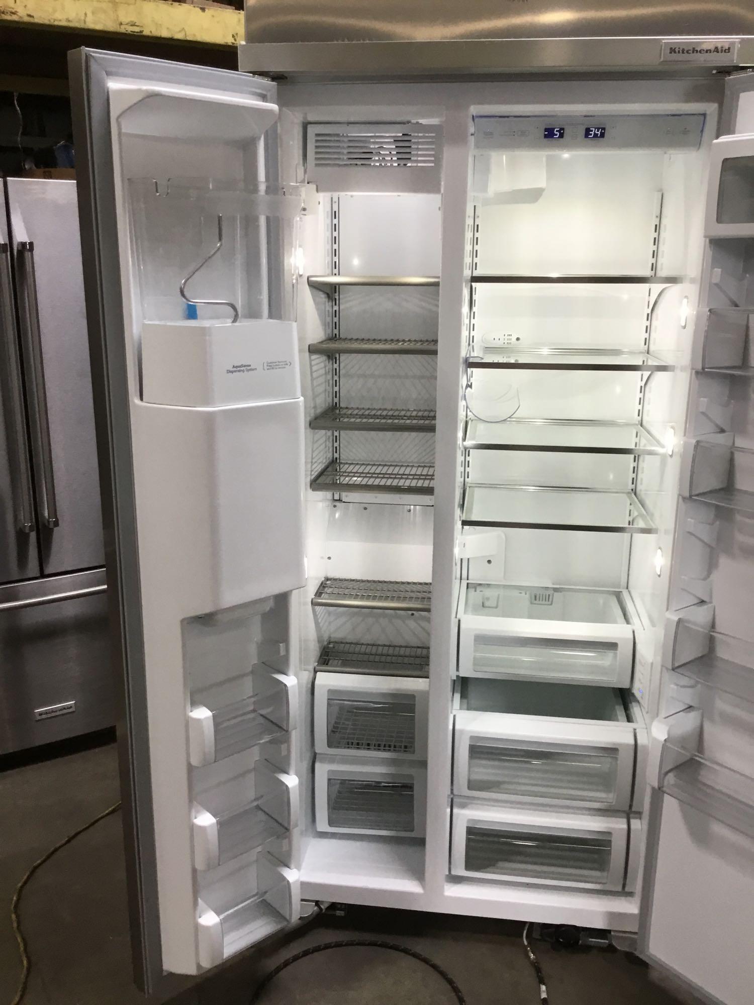 Kitchenaid 20.8 cu. ft. Side by Side Refrigerator ***GETS COLD***