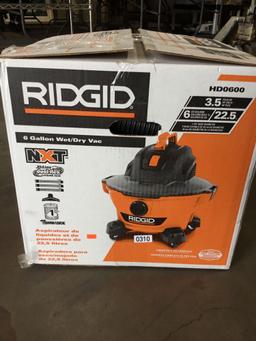 Ridgid 6 Gallon Wet/Dry Vacuum