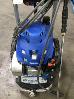 Subaru Electric Start Gas Powered Pressure Washer With Hose and Wand