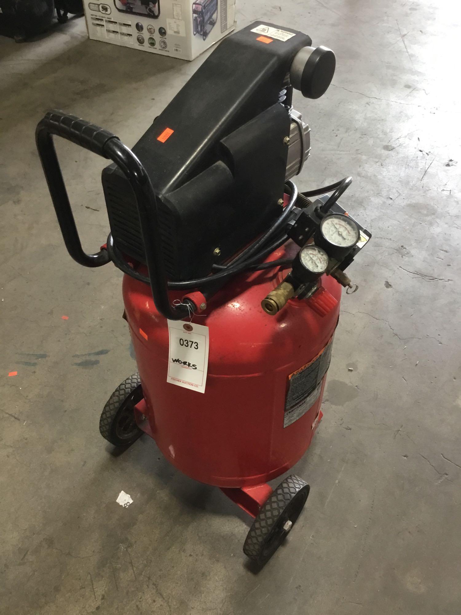 Craftsman 12 Gallon 125PSI 1HP Rolling Air Compressor ***WORKS***