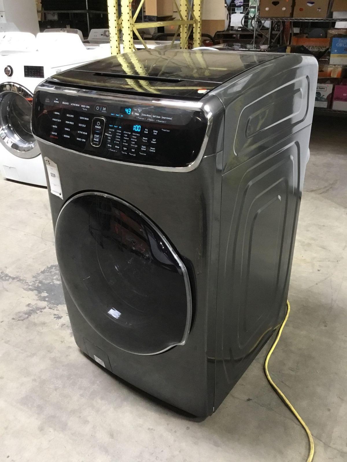 Samsung 6.0 Cu.Ft. Front and Top Load Electric Washer Machine ***TURNS ON***