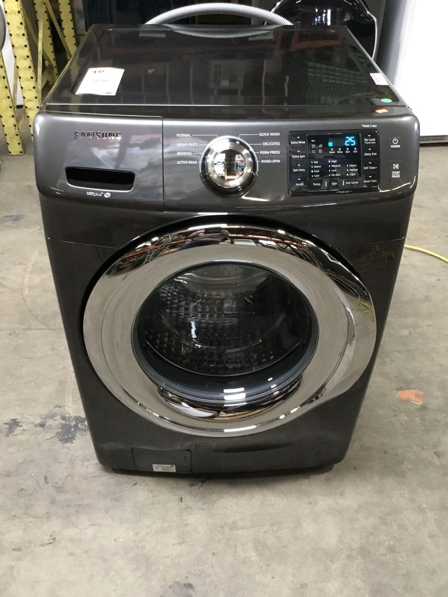 Samsung 4.5 Cu. Ft. VRTplus Front Load Electric Washer Machine ***TURNS ON***