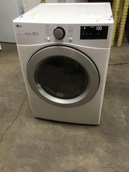 LG 7.4 cu. ft. Front Load Gas Dryer w/Sensor Dry, and Wi-Fi Connectivity ***TURNS ON***