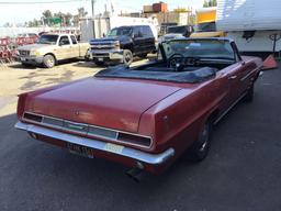 1963 Pontiac Tempest Le Mans Convertible***NOT CURRENTLY RUNNING***