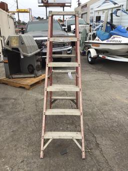 Sunset Ladder Co. 6ft. Fiberglass A-Frame Ladder