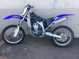 2007 Yamaha YZ450F***NOT RUNNING AT THIS TIME***