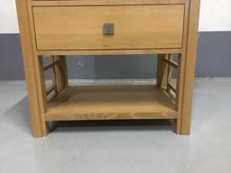 Cambridge Mills 2-Drawer Solid Wooden End Table