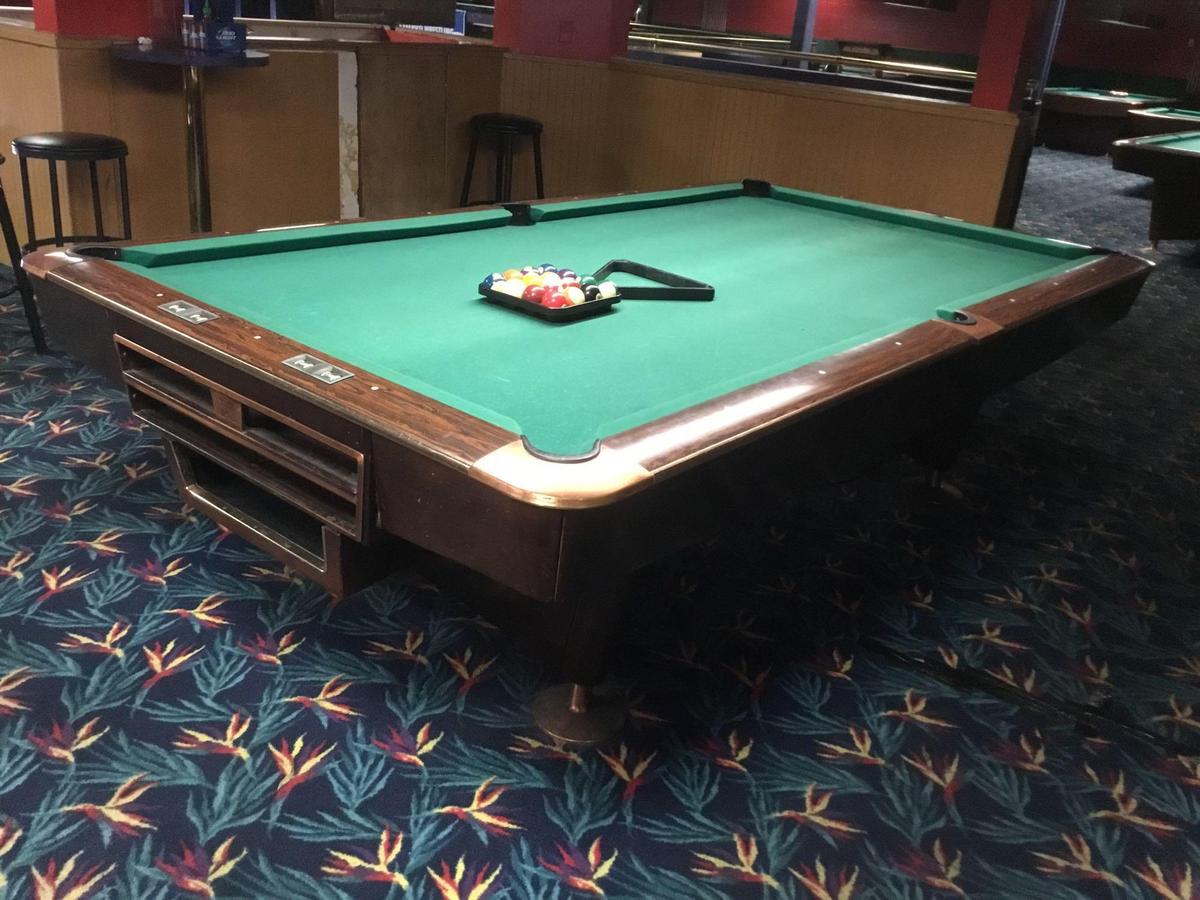 Brunswick Gold Crown Billiards Table