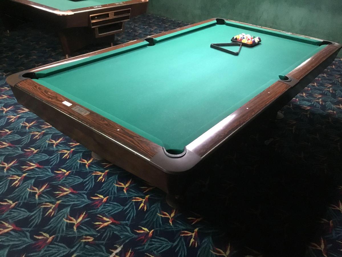 Brunswick Gold Crown Billiards Table