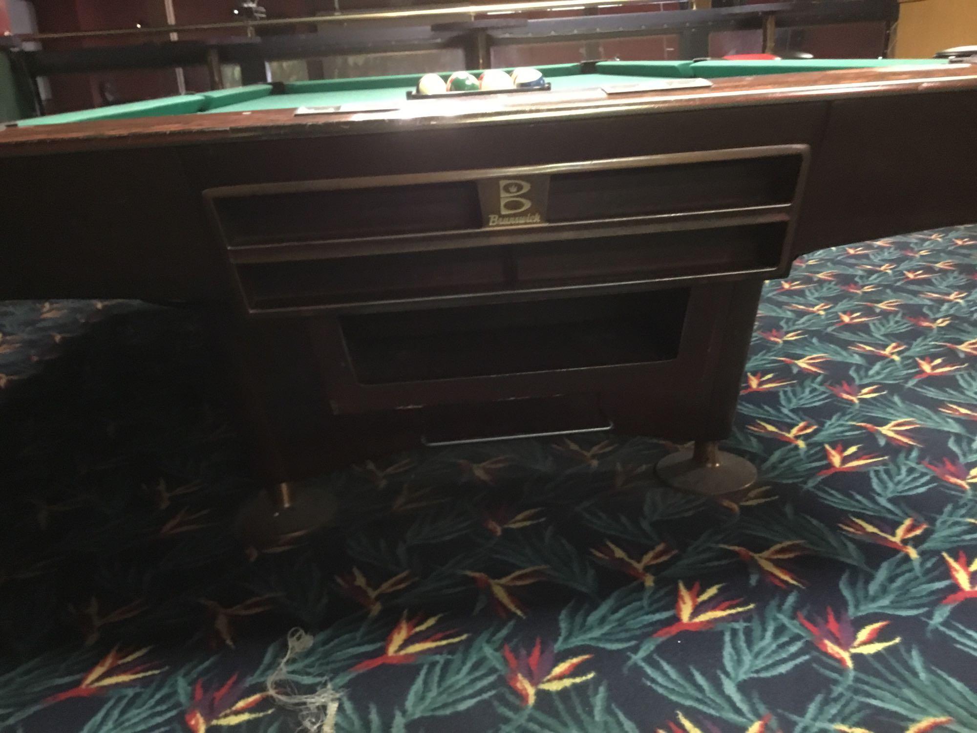 Brunswick Gold Crown Billiards Table