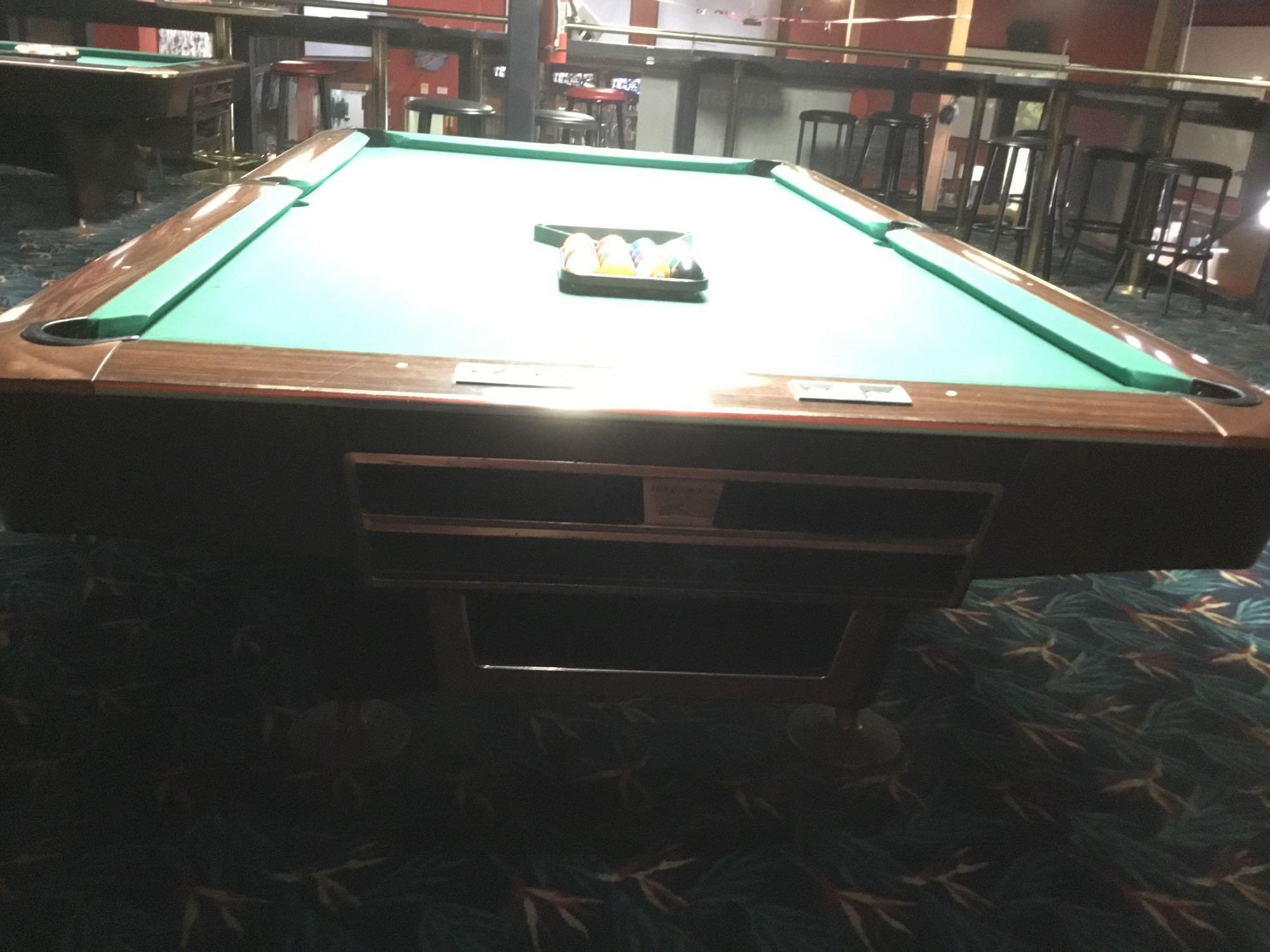 Brunswick Gold Crown Billiards Table