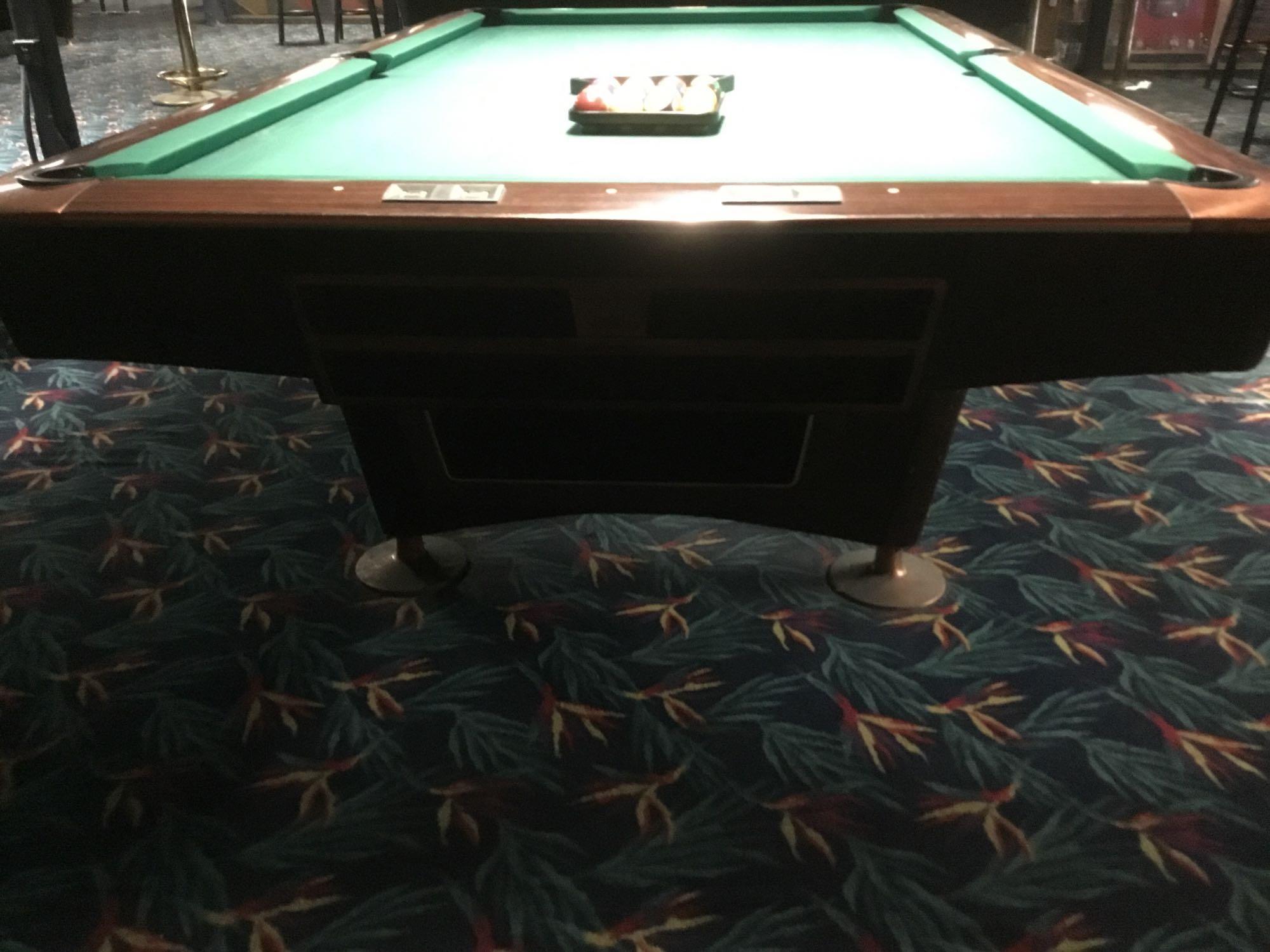 Brunswick Gold Crown Billiards Table